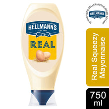 Load image into Gallery viewer, Hellmann&#39;s Real 100% Eggs Free Mayonnaise Squeezy Bottles of 430ml&amp;750ml