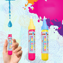 Load image into Gallery viewer, Doodle Water Painting Aqua Doodle Accessories Set - 5 Stencils with 2 Water Pens