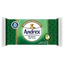 Load image into Gallery viewer, Andrex Washlets Gentle Clean, Skin Kind or Classic Clean Toilet Tissue Wipes