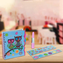 Load image into Gallery viewer, Kreative Kids Owl Notebook Set with Lipstick Pen, Art Tap &amp; Memo Pad