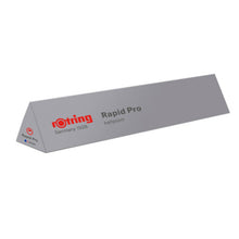 Load image into Gallery viewer, Rotring Ballpoint Pen Rapid Pro Metallic Silver Barrel Technical For School