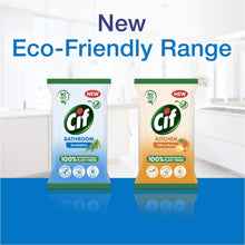 Load image into Gallery viewer, 3pk Cif Power &amp; Shine Biodegradable Wipes, 80 Sheets