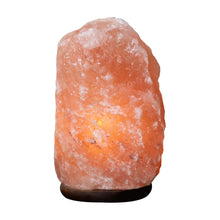 Load image into Gallery viewer, Haven Himalayan Crystal Handcrafted Salt Lamp Wooden Base , Extra Large