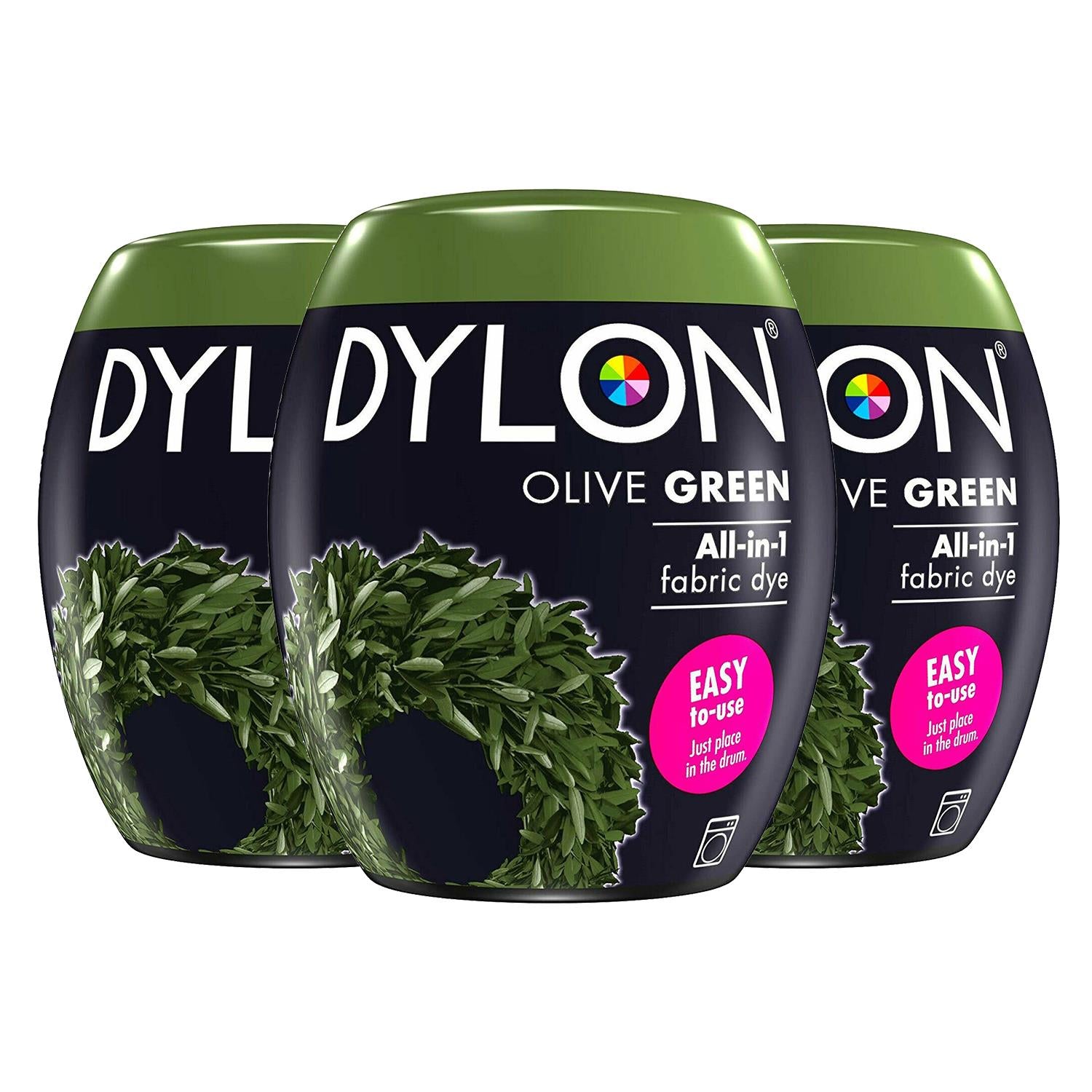 Dylon Machine Dye Pod, Olive Green, 350 G