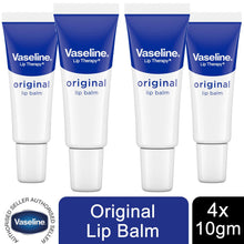 Load image into Gallery viewer, 2x or 4x 10g Vaseline Lip Therapy Lip Balm Moisturising Original or Rossy Tinted