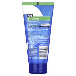 VO5 24HR Steady Control Wet Look Styling Gel 200ml Pack of 4