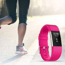 Load image into Gallery viewer, Fitbit Charge 2 Classic Replacement Straps, Adjustable Straps with Metal Clasp.