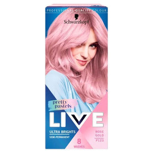 3x Schwarzkopf Live Ultra Brights Semi-Permanent Colour Hair Dye