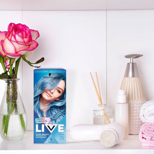 3x Schwarzkopf Live Ultra Brights Semi-Permanent Colour Hair Dye