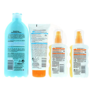 Ambre Solaire Family Pack Summer Sun care Set , 4 piece
