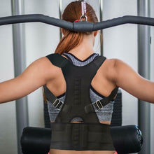 Load image into Gallery viewer, Aquarius Corrector Adjustable Posture Black - Large