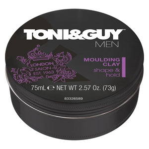 2 Pack, Toni & Guy Moulding Clay for Shape and Hold For Men, 75ml