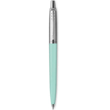 Load image into Gallery viewer, Parker Jotter Ballpoint Pen Pastel Collection Mint Purple Medium Nib Blue Ink 2x
