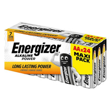 Load image into Gallery viewer, Energizer Leak-Proof Alkaline Long-Lasting Power Batteries, 1.5 V AA Pack of 24