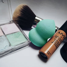 Load image into Gallery viewer, 3x Envie Blending Sponge Flat Bottom For MakeUp, Highlighting &amp; Contouring-Aqua