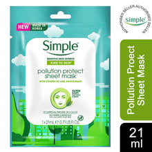 Load image into Gallery viewer, Simple Core Bundle of Polution mask, Bio wipes, Mouisurising wash &amp; Moisturiser