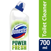 Load image into Gallery viewer, 3x Domestos Power Fresh Antibacterial Toilet Cleaner Lime Fresh, 700 ml