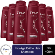 Load image into Gallery viewer, 6pk of 400ml Dove Nutritive Solutions Shampoo For All Types of Hair