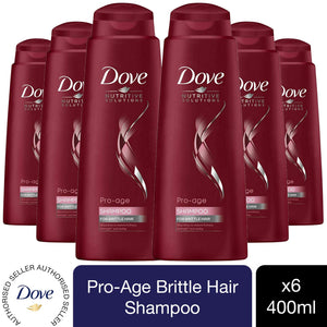 6pk of 400ml Dove Nutritive Solutions Shampoo For All Types of Hair