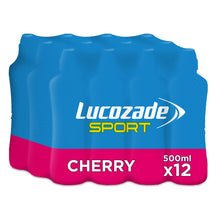 Load image into Gallery viewer, 12 Pack of Lucozade Cherry Kick Isotonic Sports Drink, 500ml