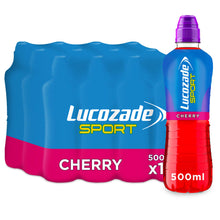 Load image into Gallery viewer, 12 Pack of Lucozade Cherry Kick Isotonic Sports Drink, 500ml