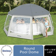 Load image into Gallery viewer, Bestway 19&#39;8&quot; x 19&#39;8&quot; x 9&#39;8&quot; / 6.00m x6.00mx2.95m Round Dome for Swimming Pools