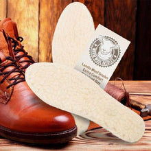 Load image into Gallery viewer, Sheep Skin Insole Soft Warm Winter Thick Inner Soles