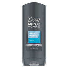 Load image into Gallery viewer, 3 Pk Dove Men+Care ExtraFresh Micro Moisture Body&amp;Face Wash 400ml + AP Deo 250ml