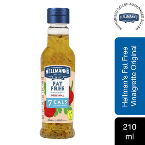 Hellmann's Caser Smoked Garlic, Honey Mustard & Fat-Free Salad Dressing, 210ml