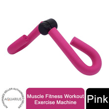 Load image into Gallery viewer, Aquarius Muscle Fitness Workout Exercise Machine Pink