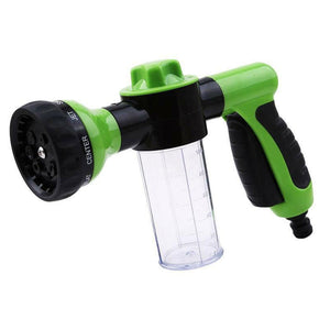 Haven Garden Foam Water Sprayer, Heavy Duty with 8 Pattern Watering Nozzle,Green