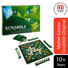 Load image into Gallery viewer, Mattel Games Scrabble Cross Word Original Word-Forming Board Game