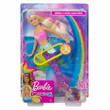 Load image into Gallery viewer, Barbie® Dreamtopia Sparkle Lights Mermaid With Blonde Pink Hair, Approx 12 Inch
