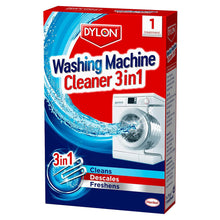 Load image into Gallery viewer, Dylon 3 in 1 Washing Machine Cleaner Freshener and Limescale Remover, 75g