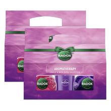 Load image into Gallery viewer, Radox Aromatherapy Candle &amp; Bath Bomb Collection 3-Piece Gift Set for Her