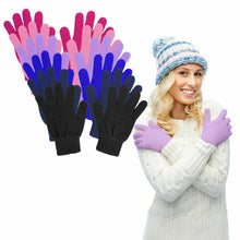 Load image into Gallery viewer, PMS Ladies Solid Colour Magic Gloves - Assorted