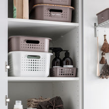 Load image into Gallery viewer, SmartStore Basket Recycled20 StorageBox 13L With Basket PlasticLid, White