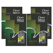 Load image into Gallery viewer, Dove Men Care Sport Active Fresh Bodywash &amp; Deodorant 2pcs Gift Set For Men