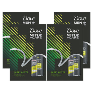 Dove Men Care Sport Active Fresh Bodywash & Deodorant 2pcs Gift Set For Men