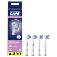 Load image into Gallery viewer, 4xOral-B FlossAction, CrossAction, 3D White or Sensi Clean Toothbrush RefillHead