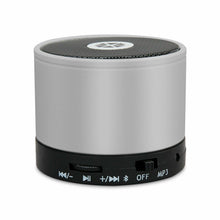 Load image into Gallery viewer, Cocoon BeatX Mini Rechargeable Bluetooth Portable Speaker for Smartphone-Silver