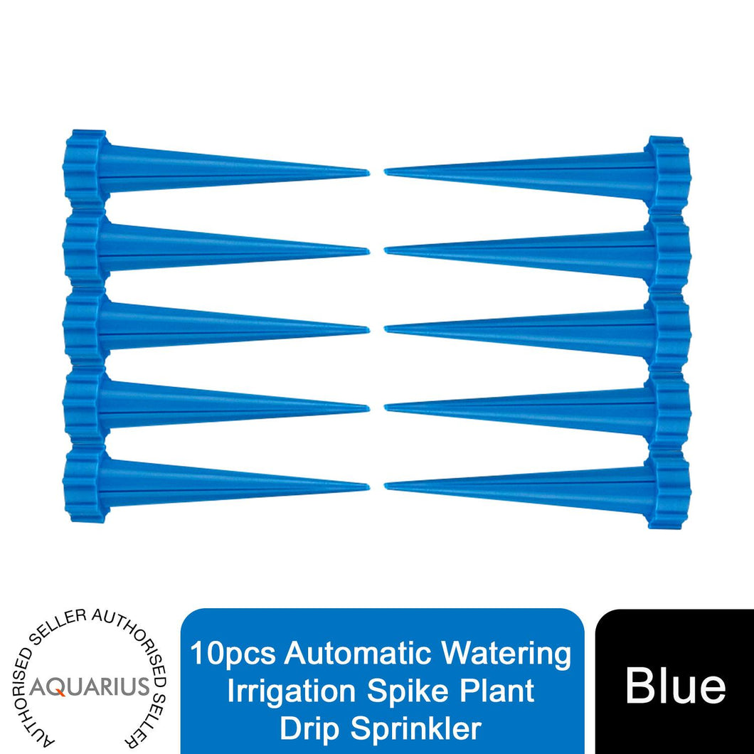 10pcs Automatic Watering Irrigation Spike Plant Drip Sprinkler - Blue
