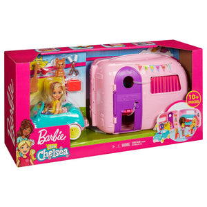 Barbie® Club Chelsea Playset with Doll, Puppy, Car, Camper and Accessories