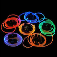 Load image into Gallery viewer, Light-Up LED Soft Nylon Three Modes Trainer Shoelaces, Assorted Colours