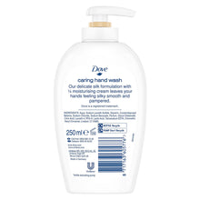 Load image into Gallery viewer, 3x of 250ml Dove Fine Silk Caring Hand Wash for Moisturised and Protected Hands