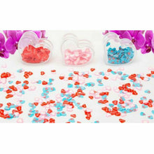 Load image into Gallery viewer, Nail Pot Art Heart Pack of 3 Nail Accessories Manicure Pink/Red/Blue - LOVE