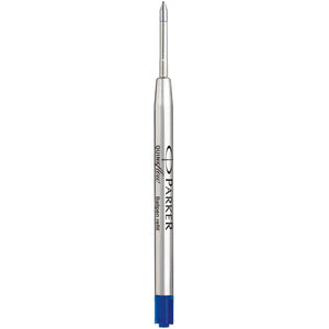 Parker QUINKflow Ballpoint Pen Ink Refills with Medium Tip Blue 10 Refills