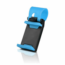 Load image into Gallery viewer, Car Steering Wheel Mobile Phone Holder for All Mobiles Blue