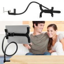 Load image into Gallery viewer, AQ 360 Aluminium Alloy Rotating Tablet Holder Adjustable Gooseneck -Black