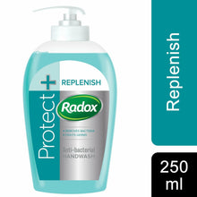 Load image into Gallery viewer, 3pk of 250ml Radox Anti-Bac or Feel Ready Hand wash